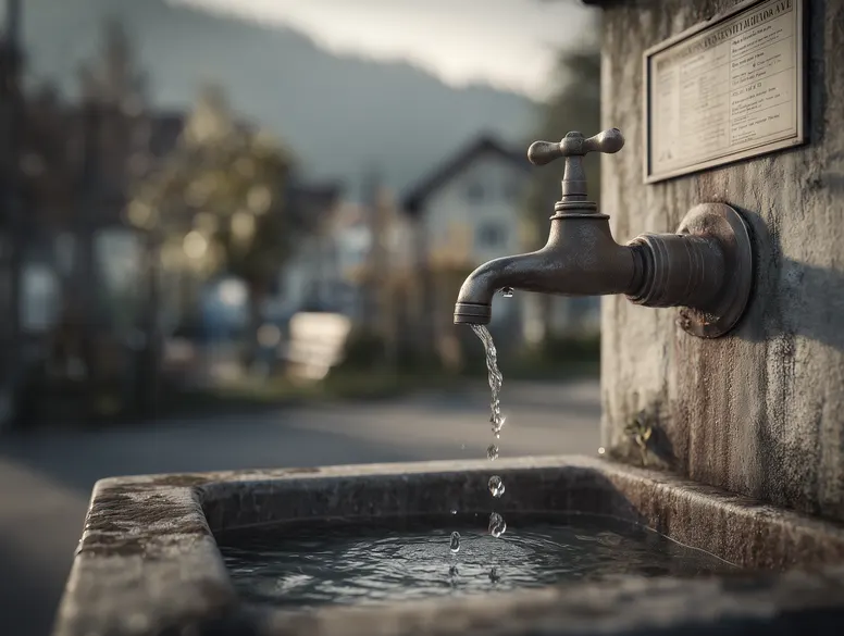 Fontaine d’eau potable